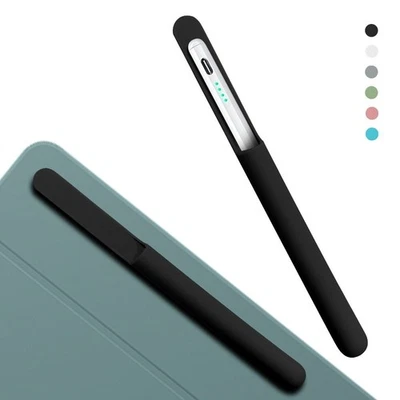 Silikon Stifthalter Selbstklebend Schutzhülle Neu Tablet-Stiftetui - Bild 1 von 4