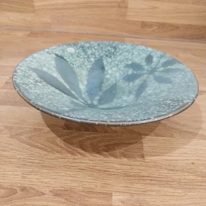 Rare Happs Pottery Decorative Bowl Bunker Bay Green Design Handmade Studio Ptry - Picture 1 of 24