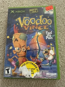 Voodoo Vince (Microsoft Xbox, 2003) komplett in OVP mit Handbuch + Beilage - Bild 1 von 4