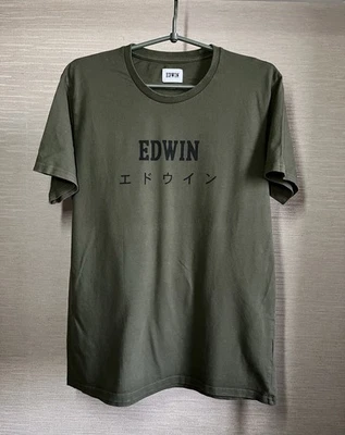 Edwin Japan TS Mens T-Shirt Size Medium Olive - Image 1 of 4