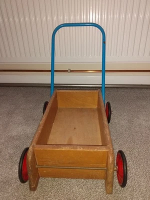 Tri-ang Wooden Baby Walker 1960s Vintage - Image 1 of 4