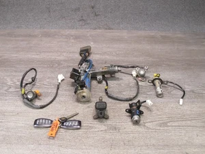 92-96 LEXUS JZZ31L SC400 SC300 A/T IGNITION TRUNK DOOR GLOVE LOCK KEY SET OEM - Picture 1 of 23