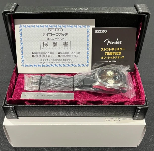 SEIKO × Fender Stratocaster 70th Anniversary Limited Edition 1954 Men's Watch* - Image 1 of 1