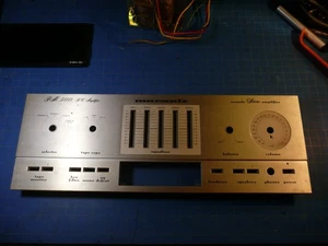 Amplificatore Marantz modello PM-500 pezzi di ricambio piastra frontale frontale frontale - Foto 1 di 4