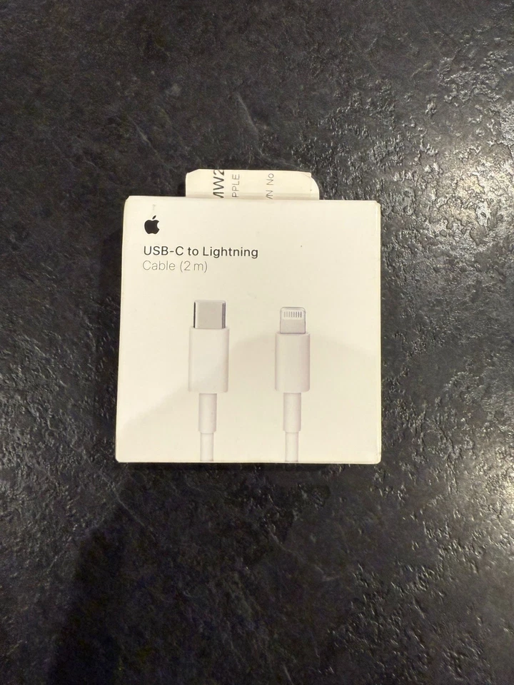 Brand New Genuine Apple *Sealed* USB-C to Lightning Cable 2M Fast Charge - Image 1 of 1