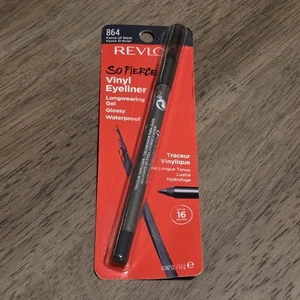 Revlon So Fierce Vinyl Eyeliner Longwearing Gel 864 Force of Steel - Picture 1 of 6
