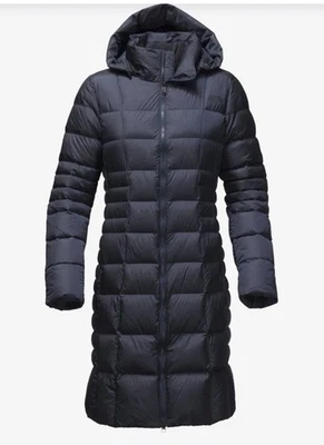 The North Face Metropolis II Parka Winter Jacket 550 Black Size Medium NF0A2TAN - Image 1 of 4