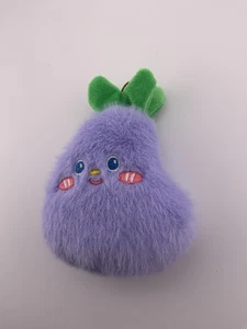 Jolie peluche aubergine jouet charme porte-clés doux en peluche légume - Photo 1 sur 2