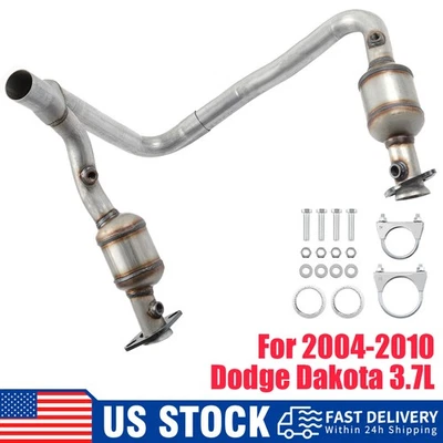 OEM Catalytic Converters for 04-09 2010 Dodge Dakota Mitsubishi Raider 3.7L 4.7L Foto 1 de 4