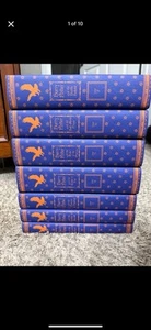 Harry Potter Books (complete) With Ravenclaw House Book Covers- Juniper Books - Picture 1 of 4
