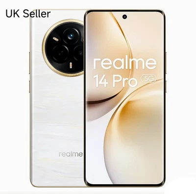 Brand New Realme 14 Pro Global Version 8/256GB White Gold UK