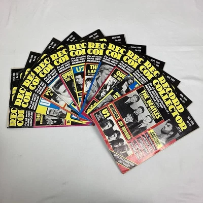 Record Collector Bundle Of 11 Magazines From 1988 - Issues 102 - 112 - Image 1 of 4