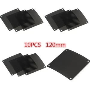10 pcs fan for PVC PC Fan Dust Screen Dustproof Black Filter - Zdjęcie 1 z 9