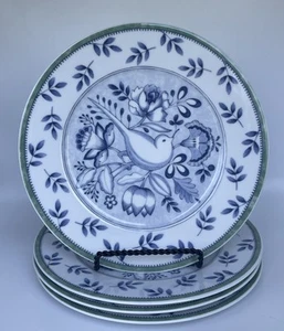 Villeroy Boch Switch 3 Cordoba Salad Plate 8 3/8" Bird Set Of 4 - Picture 1 of 15