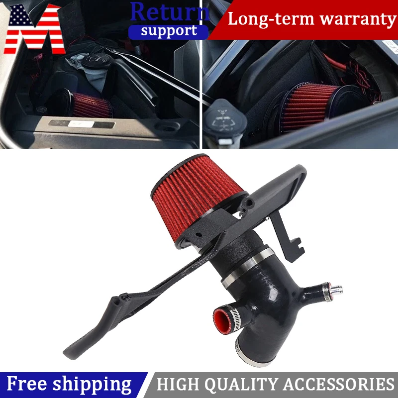 Cold Air Intake System For 2010-16 BMW 535i 535i xDrive F10 F11 N55 3.0T Turbo Foto 1 de 4