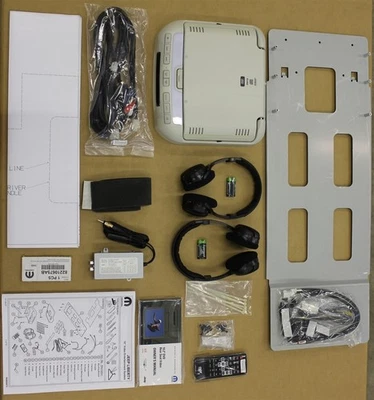 Fones de ouvido monitor 08-12 Jeep Liberty DVD sistema player tela 82210675AB fabricante de equipamento original - Imagem 1 de 4