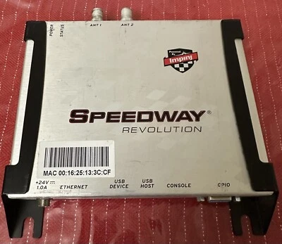 Lector Impinj Speedway Revolution R220 UHF RFID POE (2 puertos) IPJ-REV-R220-USA2M Foto 1 de 4