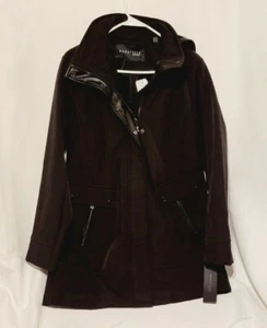 Women's Bagatelle Sport Water-Resistant Anorak Jacket Size Medium New BLACK - Picture 1 of 8