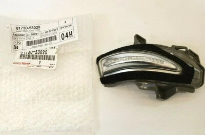 LEXUS OEM FÁBRICA ESPEJO RETROVISOR DELANTERO LUZ INTERMITENTE 2010-2012 HS250H Foto 1 de 2