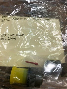 P/N MS3116E10-6P AMPHENOL BENDIX  MS3116E10-6P Connector  - Picture 1 of 4