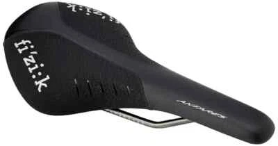 Trilhos de selim Fizik Antares R3 antracite 7x7 preto preto branco tamanho 151x275 202g - Imagem 1 de 4