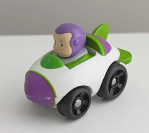 Fisher Price Little People Wheelies Car Buzz Lightyear Toy Story 3 Inches - Picture 1 of 8