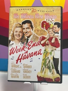 Week-End in Havana (DVD, 2006) 20th Century Marquee Musicals - Imagen 1 de 2