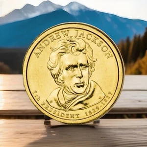 2008-P Andrew Jackson Presidential $1 Dollar Coin  US Mint FREE SHIPPING - Picture 1 of 7