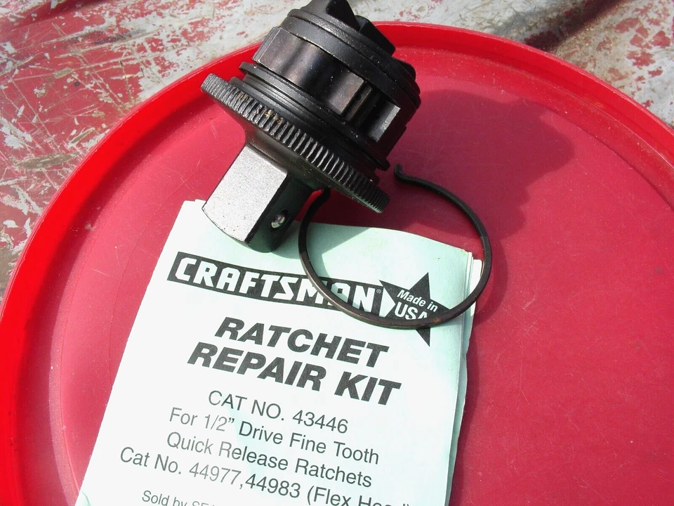 KIT REPARACIÓN TRINQUETE CRAFTSMAN 1/2" # 43446 para 44977, 44983 hecho en EE. UU. Foto 1 de 1