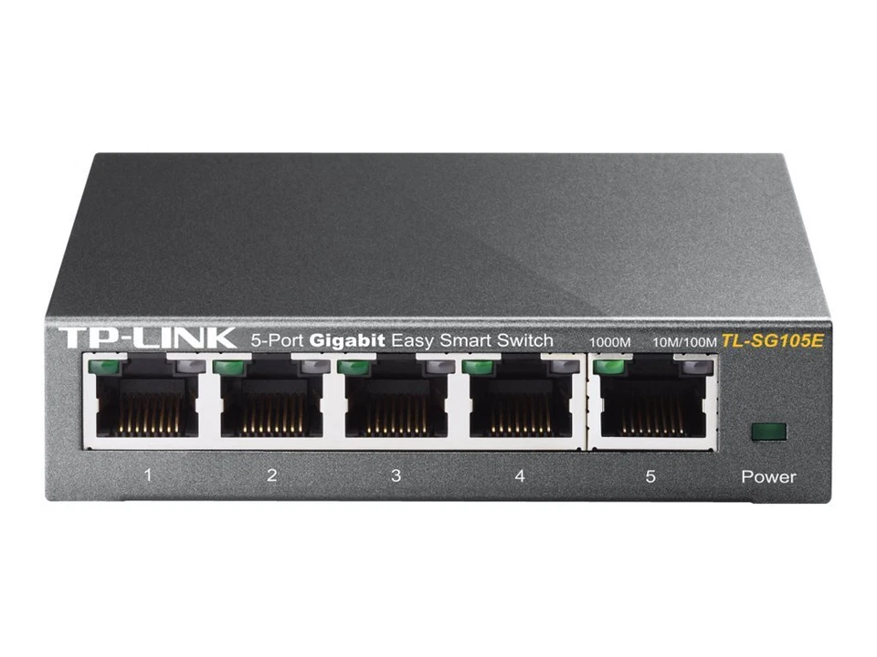 TP-LINK Sg105e Gigabit Ethernet Easy Smart Switch | Managed Plus