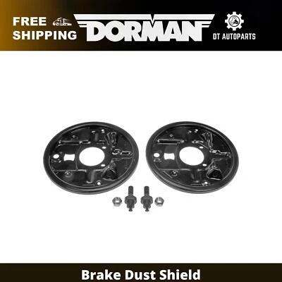 For 1982-1992 Pontiac Firebird Dorman Brake Dust Shield Rear 1983 1984 1985 1986 - Image 1 of 4