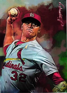 Jack Flaherty 2019 Limited Edition Artist Signed Giclee Print Card 50 of 50. - Picture 1 of 4