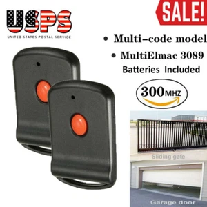 1/2X mini transmisor remoto puerta de garaje para multicódigo 3060 300mhz 3089 4120 - Imagen 1 de 14