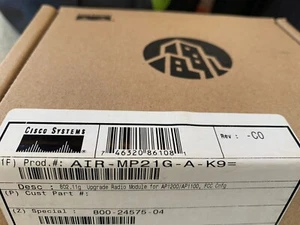 Cisco Aironet 1200 AIR-MP21G-A-K9 Radio Upgrade Module 802.11G 54mbps - Picture 1 of 4