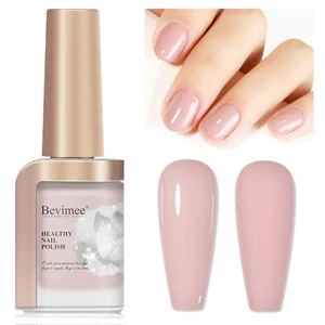 Nude Nail Polish Quick Dry, Natural Sheer Color Nail Lacquer, Long Lasting & Fas - Picture 1 of 12