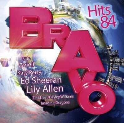 CD Bravo Hits Vol. 84 Avicii Katy Perry Ed Sheeran Lily Allen TOP - Bild 1 von 2