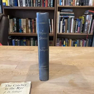 1953 1ST EDITION/2ND PRINTING J.D. Salinger NINE STORIES Hardcover Partial DJ Foto 1 de 4