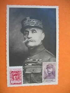 Carte Maximum 1940 N° 455 Au profit des oeuvres de guerre - Ferdinand Foch - Picture 1 of 1