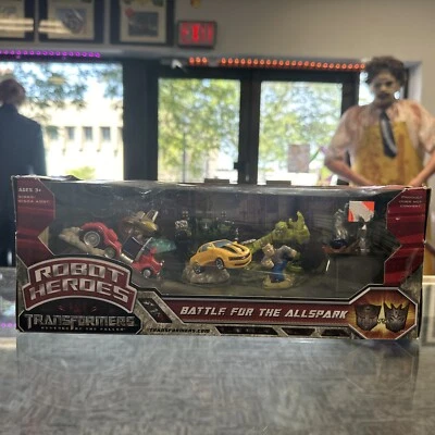 Transformers Robot Super Heroes Squad Battle Lote de 7 Figuras Delux Caja Sellada  Foto 1 de 4