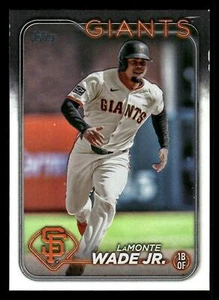 2024 TOPPS UPDATE LAMONTE WADE JR. RAINBOW FOIL #US250 SAN FRANCISCO GIANTS - Picture 1 of 2
