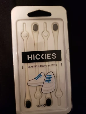 Sistema de cordones elásticos Hickies - 14 cordones para 1 par de zapatos  Foto 1 de 3