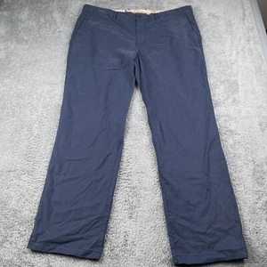 Tommy Bahama Pants Mens 40x34 Fits 42x31 Blue Chino Flat Front Casual Lyocell - Picture 1 of 9