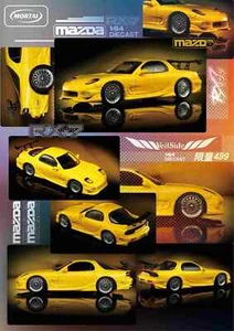 RX7 Veilside Miniature Hobby Diecast Toys Car Models Collection Gift Mortal 1:64 - Picture 1 of 25