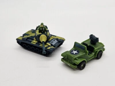 Hasbro GI JOE Micro Verse Battle Battalion Tank Jeep 1996 - Image 1 of 4