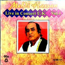 MEHDI HASSAN - LIVE IN CONCERT UK (1994) - VOL. 1 - CD