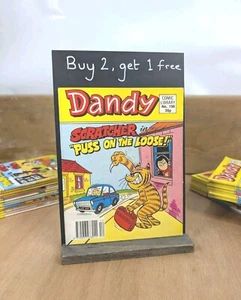 Dandy Comic Buch Bibliothek 1991 Ausgabe Nr. 198 ~ Kratzer in "Puss On The Loose!" - Bild 1 von 2