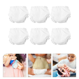 6 Pcs Doll Clothes Kids Pretend Play Toy Dress up Accessories Baby - Picture 1 of 12