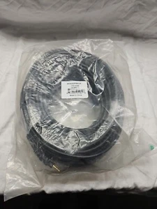 MONOPRICE 5584 A/V Cable, 3.5mm M/M cable, Black, 75ft 14X104 - Picture 1 of 1