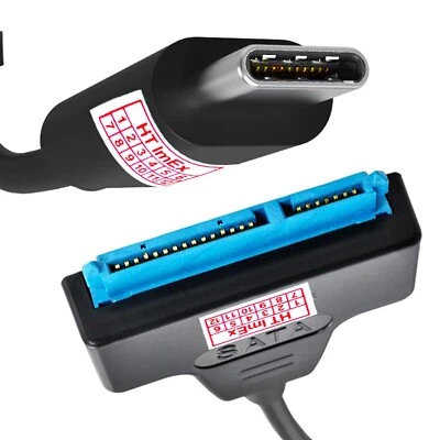 USB-C 3.0 to SATA Adapter Konverter Kabel für Externe 2.5" HDD SSD Festplatte - Bild 1 von 4