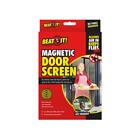 MAGNETIC DOOR SCREEN INSECTS BUGS MESH TRAVEL HOLIDAYS PEST CONTROL MOSQUITO NET